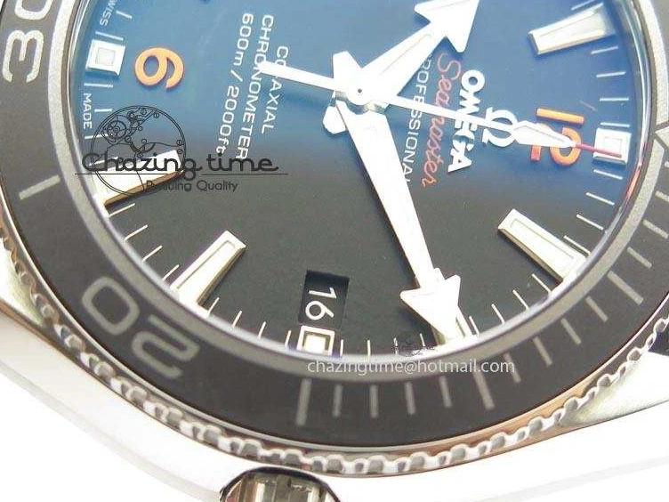 0118 Planet Ocean SS Bp Maker 45mm Black Bezel Orange Numbers On Black Rubber Strap A Popular 8220